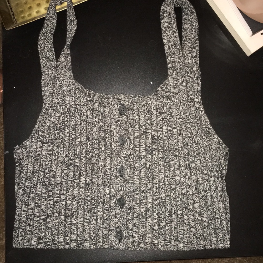 Silence + Noise Ribbed Tank/ Crop Top
